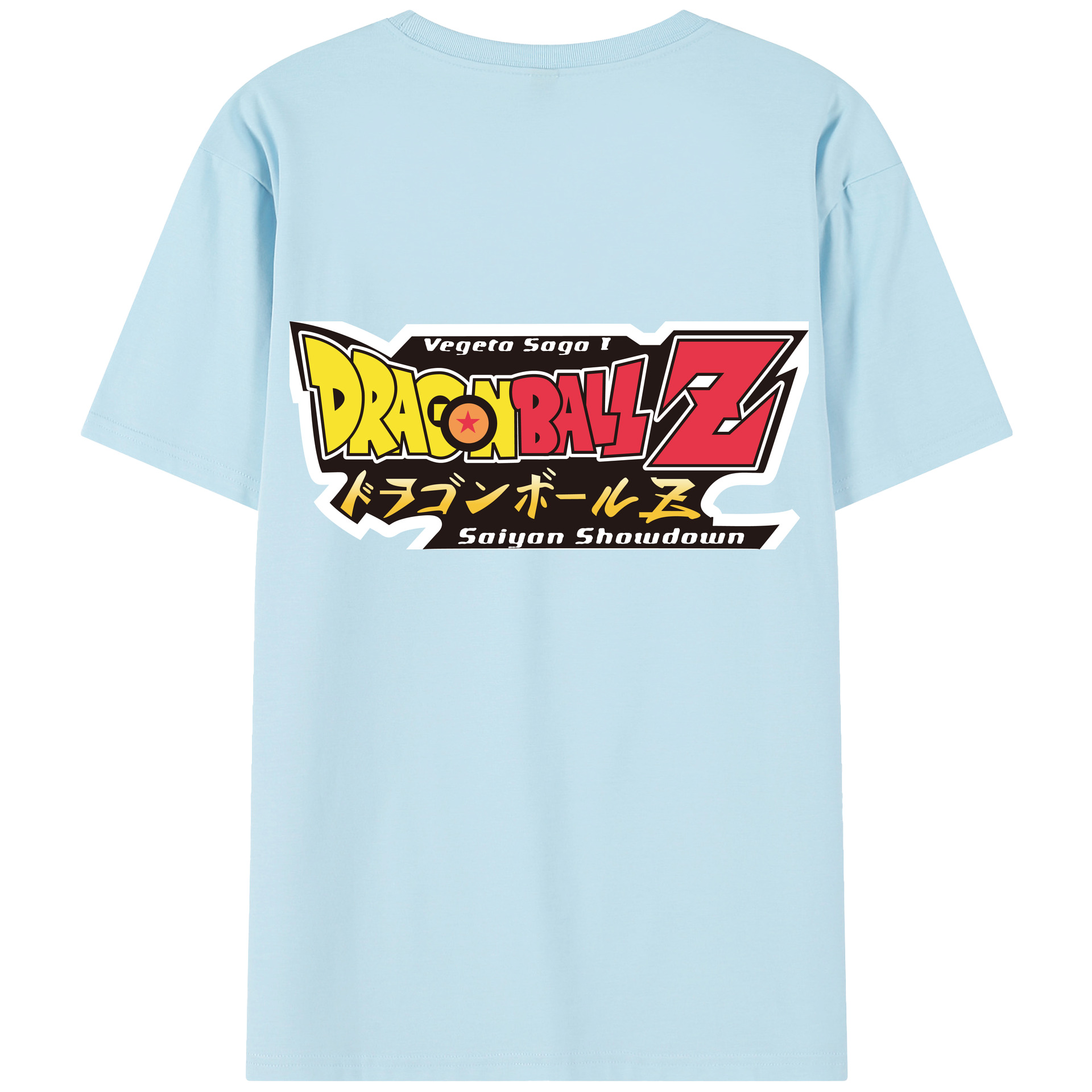 （画像用） ドラゴンボール DRAGON BALL 綿100％半袖Tシャツ（背面プリント）